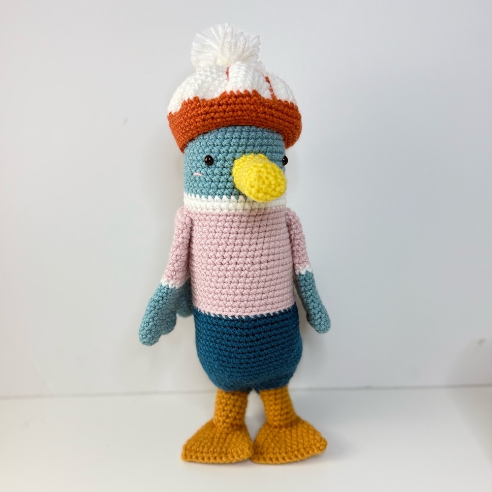 Stuart The Duck Crochet Bird Amigurumi